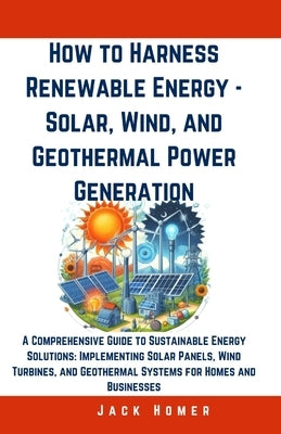How to Harness Renewable Energy - Solar, Wind, and Geothermal Power Generation: A Comprehensive Guide to Sustainable Energy Solutions: Implementing So by Homer, Jack