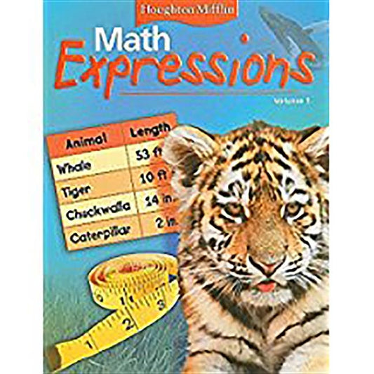 Math Expressions: Student Activity Book, Volume 2 Grade 2 2006 by Houghton Mifflin Company
