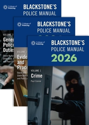 Blackstone's Police Manuals 2026 by Connor, Paul