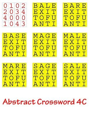 Abstract Crossword 4C by Gurtowski, Francis
