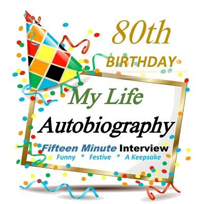 80th Birthday Decorations: My 80th Birthday Autobiography, Party Favor for Guest of Honor, 80th Birthday Gifts for Her, for Him in all department by Birthday Decorations in All Departments