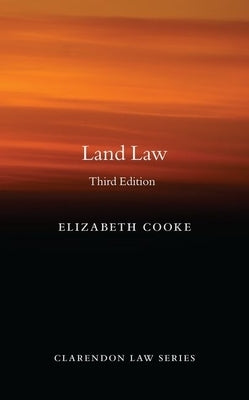 Land Law, 3e by Cooke, Elizabeth