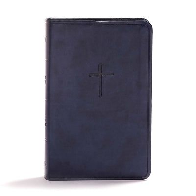CSB Compact Bible, Navy Leathertouch, Value Edition by Csb Bibles by Holman