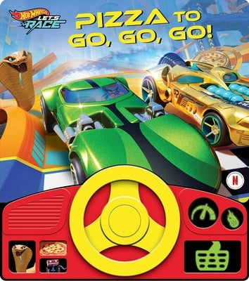 Hot Wheels Let's Race: Pizza to Go, Go, Go! Sound Book [With Battery] by Pi Kids
