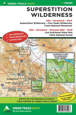 Superstition Wilderness, AZ No. 2829s by Maps, Green Trails