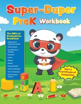 Super-Duper Prek Workbook: Spark Pre-Reading, Writing, and Math Skills! by Shelly, Ed