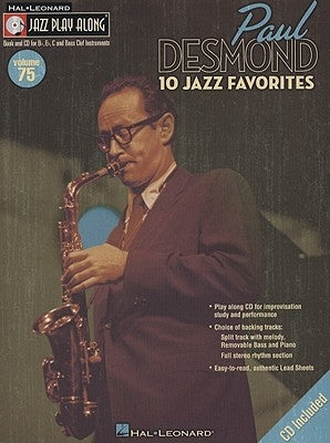 Paul Desmond: 10 Jazz Favorites [With CD] by Desmond, Paul