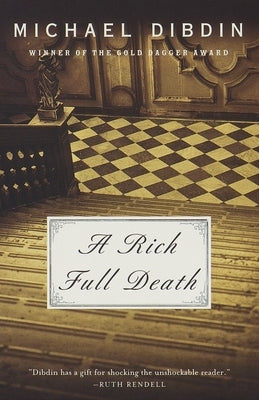 A Rich Full Death by Dibdin, Michael