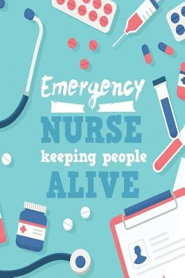Emergency Nurse Keeping People Alive by Notebook, Michelle's