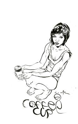 Coffee Cup by Kistler, Radha