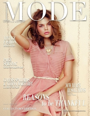 Mode Lifestyle Magazine - Reasons to be Thankful: Collector's Edition - Vintage Fashion Cover by Michaels, Alexander