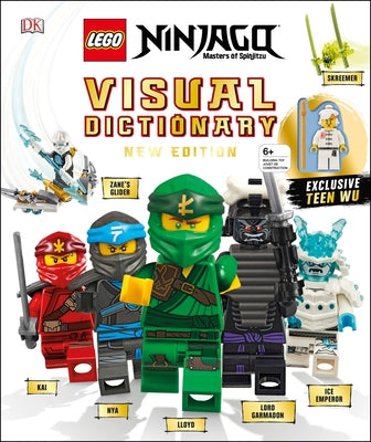 Lego Ninjago Visual Dictionary, New Edition: With Exclusive Teen Wu Minifigure [With Toy] by Kaplan, Arie
