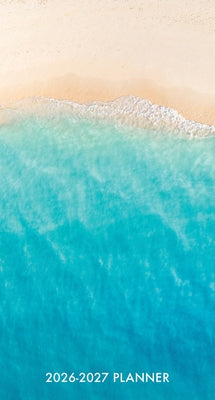 Waves 2-Year 2026-27 3.5 X 6.5 Monthly Pocket Planner by Willow Creek Press