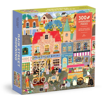 Main Street Morning 300 Piece Puzzle by Galison, Galison