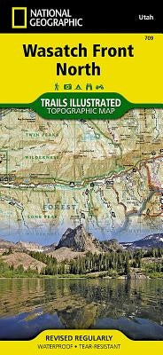 Wasatch Front North Map by National Geographic Maps