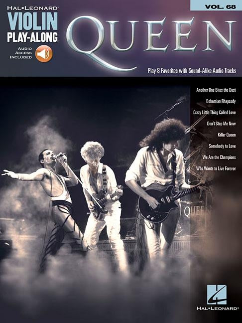 Queen Violin Play-Along Volume 68 Book/Online Audio by Queen