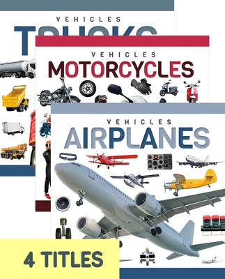 Genius Kid: Vehicles (Set of 4) by Latham, Bethany