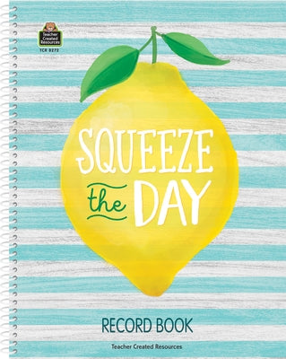 ​lemon Zest Record Book by Teacher Created Resources