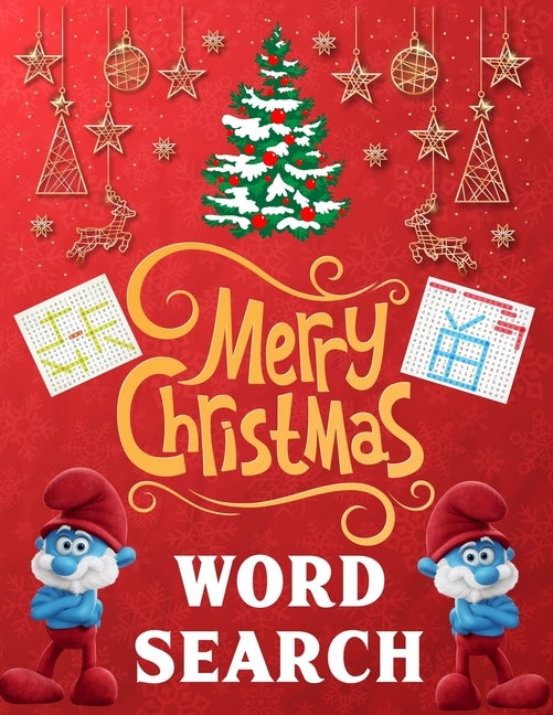 Merry christmas word search.: Easy Large Print word search Puzzle Book for Adults, Kids & Everyone for the 25 Days of Christmas. by Press House, Blue Moon