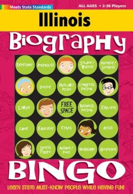 Illinois Biography Bingo by Gallopade International
