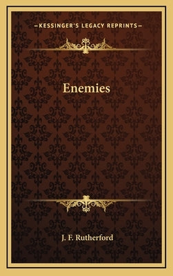 Enemies by Rutherford, J. F.