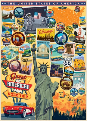 Great American Road Trip 1000-Piece Puzzle by Anderson Design Group