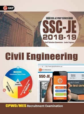 SSC JE (CPWD/MES) Civil Engineering for Junior Engineers Recruitment Examination 2018-19 by Gkp