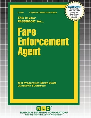 Fare Enforcement Agent by Passbooks
