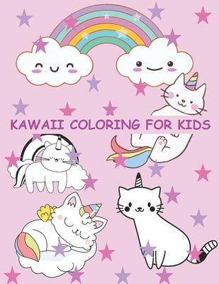 Kawaii Coloring For Kids: Kawaii Coloring Pages by Books, Creative Kawaii Coloring