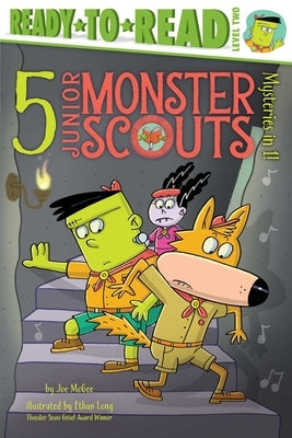5 Junior Monster Scouts Mysteries in 1!: Hide-And-Seek Pup; Troll Trouble; Lost in the Library; Pumpkin Party; Don't Wake Dracula by McGee, Joe