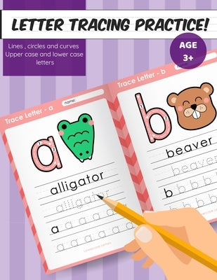 Letter Tracing Practice: Exercises Book Self-Teaching Workbook- 2nd Grade by Book, Lettersart