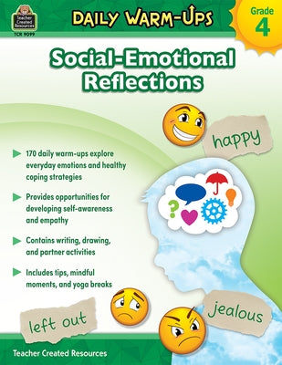 Daily Warm-Ups: Social-Emotional Reflections (Gr. 4) by Chagollan, Samantha