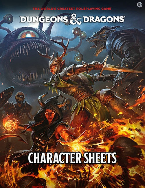 D&d Character Sheets 2024 by Wizards of the Coast