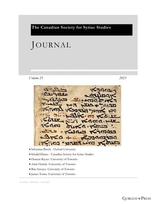 Journal of the Canadian Society for Syriac Studies 23 by Harrak, Amir