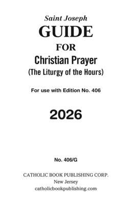 Christian Prayer Guide for 2026 by Catholic Book Publishing Corp