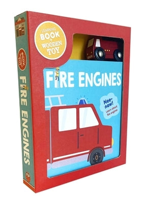 Fire Engines: Book & Wooden Toy Set [With Wooden Toy] by Igloobooks