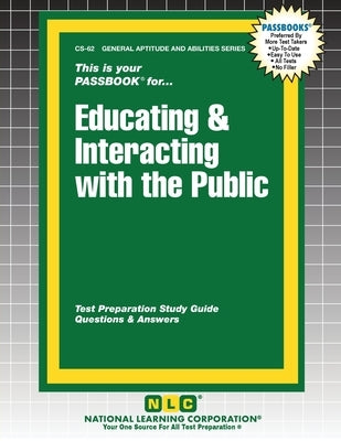 Educating & Interacting with the Public by Passbooks