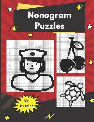 Nonogram Puzzles: Hanjie Logic Puzzles for Adults by Somatomint