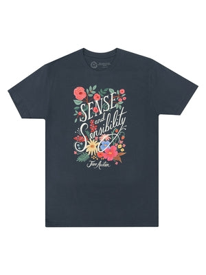 Puffin in Bloom: Sense and Sensibility Unisex T-Shirt Medium by Out of Print