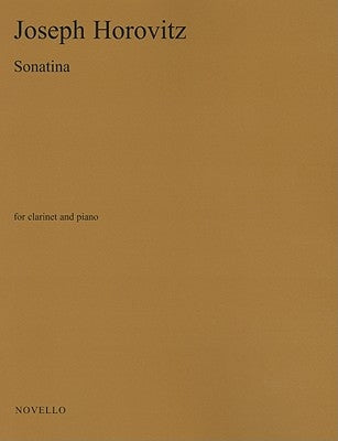 Sonatina for Clarinet and Piano by Horovitz, Joseph
