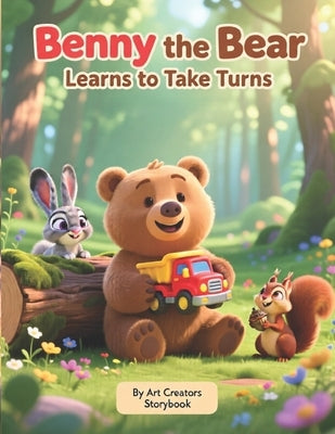 Benny the Bear Learns to Take Turns: A Gentle Picture Book About Sharing, Patience, and Big Feelings for Kids Ages 4-8 by Creators, Art