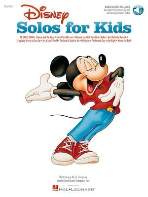 Disney Solos for Kids [With CD (Audio)] by Hal Leonard Corp