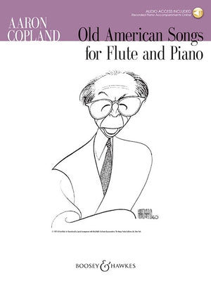 Old American Songs: Flute and Piano by Copland, Aaron