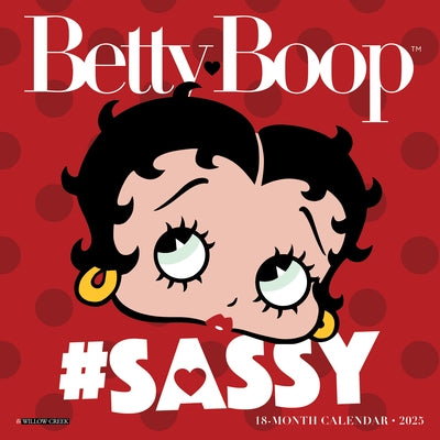Betty Boop 2025 7 X 7 Mini Wall Calendar by Willow Creek Press