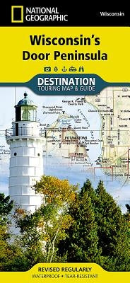 Wisconsin's Door Peninsula Map by National Geographic Maps