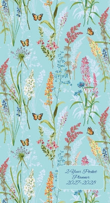 2027-28 Blooms & Butterflies 2-Year Pocket Planner (24-Month Calendar) by 