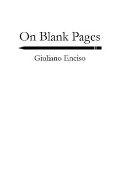 On Blank Pages by Enciso, Giuliano