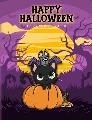 Happy Halloween: coloring book for kid by Books, Rainbows