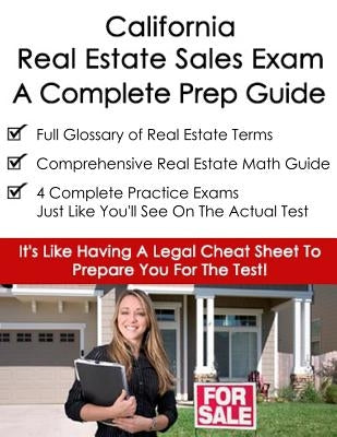 California Real Estate Exam A Complete Prep Guide: Principles, Concepts And 400 Practice Questions by Real Estate Continuing Education