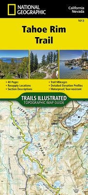 Tahoe Rim Trail Map by National Geographic Maps